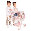 DeCuevas 85079 Skladací kočík pre bábiky s batôžkom KOALA 2024 - 60 cm