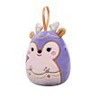 SQUISHMALLOWS Vánoční ozdoba Sob s třpytivými parohy - Jaida, 10 cm