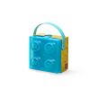 LEGO Box s rukojetí - průsvitná modrá