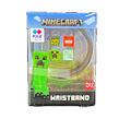 PIXIE CREW & Minecraft Nastavitelný náramek, černá, 4 multipixely