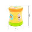 Baby Mix Oboustranný dynamický bubínek žlutý