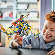 LEGO® NINJAGO® 71843 Rogue a robotický dračí jazdec