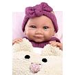 Llorens 73812 NEW BORN dievčatko, realistická bábika bábätko s celovinylovým telom - 40 cm