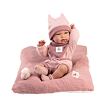 Llorens 73818 NEW BORN dievčatko, realistická bábika bábätko s celovinylovým telom 40 cm