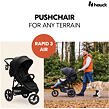 Hauck Kočík športový Rapid 3 AIR black