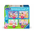 Ravensburger Prasiatko Peppa Puzzle 4v1
