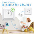 Sipo Schutzhüllen für Steckdosen, 12er-Set + 2 Schlüssel, WEISS