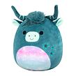 SQUISHMALLOWS Zelená horská krava - Clark, 13 cm