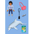 Playmobil Delfín a návštevníčka