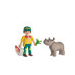 Playmobil DuoPack Ošetrovateľ s nosorožcom