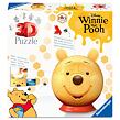 Ravensburger Puzzle cu minge și urechi Winnie the Pooh, 77 de piese
