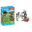 Playmobil Hasiči pri záchrane zvierat