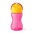 AVENT Hrnček s ohybnou slamkou 300 ml Bendy dievča