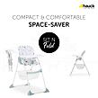 Hauck Jedálenská stolička Sit N Fold Space