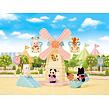 Sylvanian Families Zábavný park s větrným mlýnem a kotětem