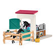 Schleich Box pre kone s kobylou a žriebäťom