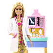 Mattel Barbie Povolání herní set s panenkou Dětská doktorka-blondýna