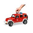 Bruder JEEP Rubicon - požiarna + figúrka