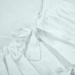 PETITE&MARS Zavinovačka šněrovací Nurse s pevnou kokosovou vložkou Baby Blue 75x75 cm