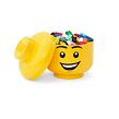 LEGO úložná hlava (velikost S) - šťastný chlapec