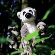 Rappa Plyšový lemur 22 cm ECO-FRIENDLY