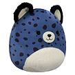 SQUISHMALLOWS Modrý gepard s chlpatým bruškom - Spotts, 30 cm
