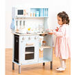 New Classic Toys Dřevěná moderní kuchyňka - světle modrá