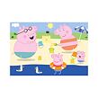 Dino Peppa Pig: Na dovolenke Puzzle 2x48 dielikov