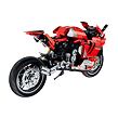 Stavebnica iM.MASTER motorka plast 557 dielikov v krabici 31x23x6,5cm