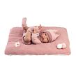 Llorens 73818 NEW BORN dievčatko, realistická bábika bábätko s celovinylovým telom 40 cm