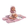 Llorens 74130 NEW BORN realistická bábika bábätko so zvukmi a mäkkým látkovým telom 42 cm