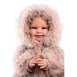 Llorens 74506 NEW BORN realistická bábika bábätko so zvukmi a mäkkým látkovým telom 45 cm