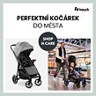 Hauck Kočík športový Shop N Care Grey