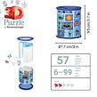 Ravensburger Stojan na tužky Disney: Stitch 3D Puzzle 57 dílků