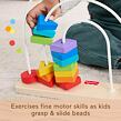Fisher Price Drevené korálkové bludisko Dúha