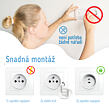 Sipo Schutzhüllen für Steckdosen, 12er-Set + 2 Schlüssel, WEISS