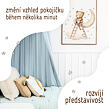 Sipo Nástenné samolepky do detskej izby, Teddy bear on a ladder