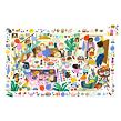 DJECO Vyhledávací puzzle Narozeninová party - 53 pcs