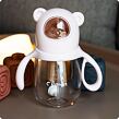 Kidnort Kojenecká lahev Jordbaer 240ml 6m+ béžová