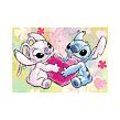 Dino Stitch: Love story Puzzle 24 dielikov