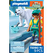 Playmobil Ľadový medveď a ošetrovateľ