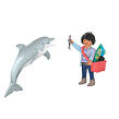 Playmobil Delfín a návštevníčka