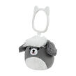 SQUISHMALLOWS Klíčenka Šedobílý pes - Arnold