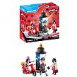 Playmobil Čarovná Lienka a Čierny kocúr: Marinettin skúter