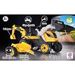 Šliapací traktor Builder Max s bagrom a vozíkom