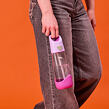 b.box Lahev na pití s brčkem 600 ml - sugar plum
